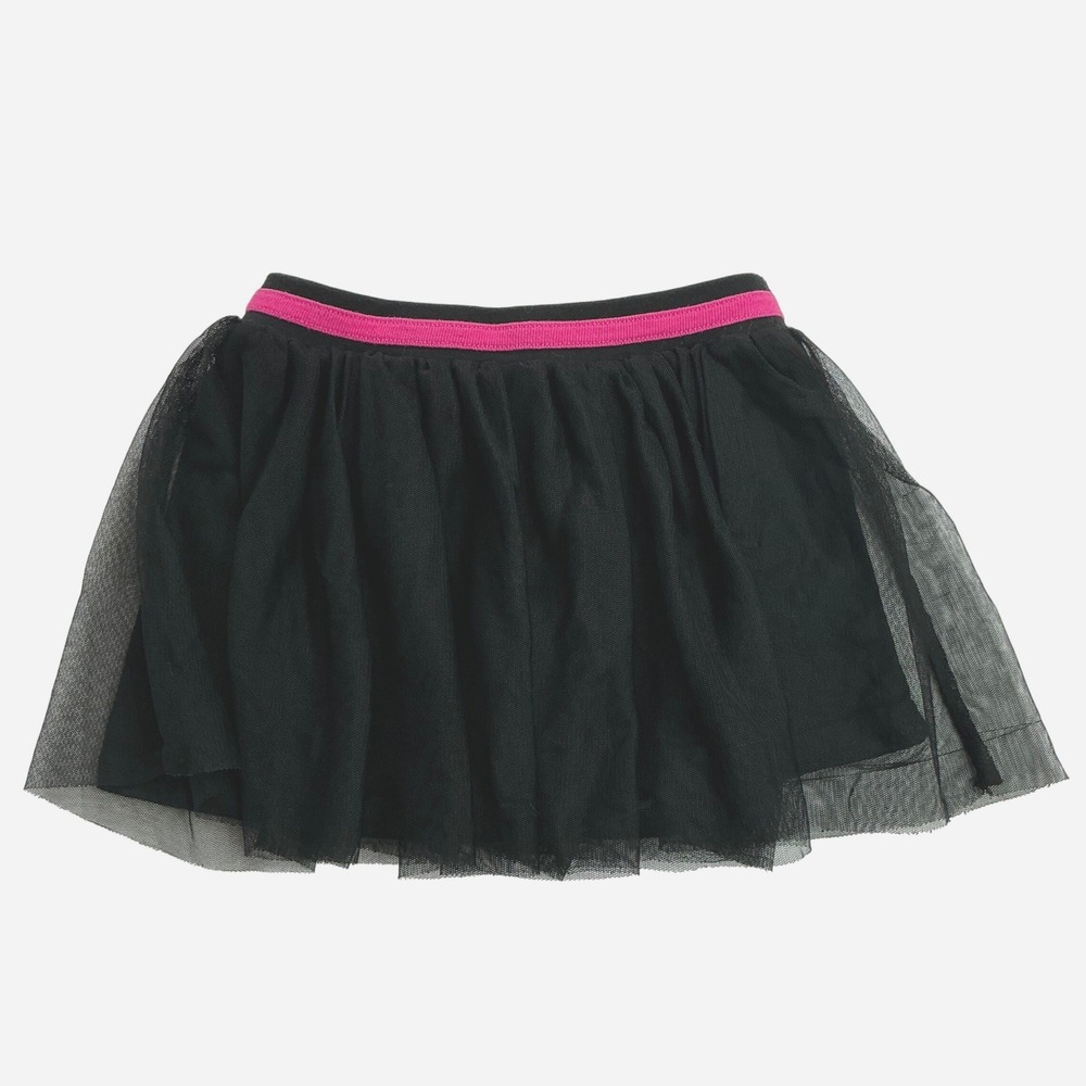 365 Kids Garanimals Black Tulle Skort Kids Size 6 Pink Waistband GAKG116706